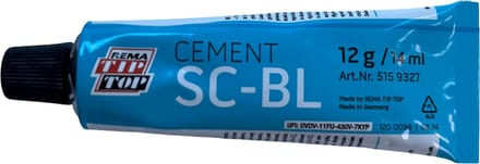tubelijm 12 gram – vulkanisatielijm – rubbercement – solutie