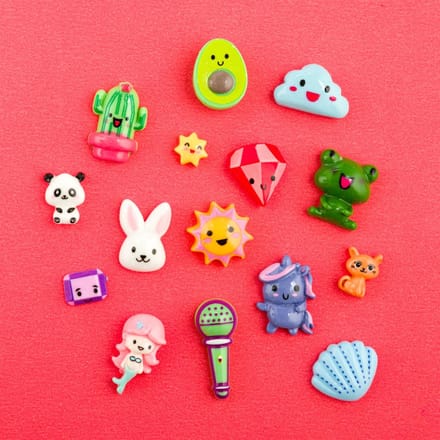 Decoden Magic - Classic: Trinket Box Creator - Hartjes Sieradendoosje Knutselset – Puffylijm, Kralen & Stickers