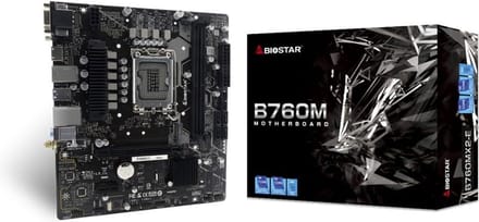 Biostar B760MX2-E moederbord Intel B760 LGA 1700 micro ATX