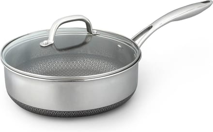 Westinghouse Black Signature Hapjespan – Ø 24 cm – Inductie – Inclusief Deksel
