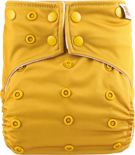 Pocketluier - Ocher | Inclusief 2 boosters | Wasbare luier | Onesize - 5kg t/m 17kg | Dubbele lekgoten