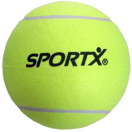 SportX - Jumbo Tennis Ball XL Yellow 22cm