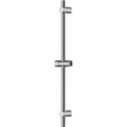 Aquavive Douchestang Nilson - Verstelbaar - Gun Metal - 69,5cm