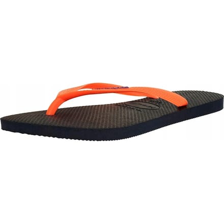 KL1298 Havaianas Slim Logo Slippers 33/34 black