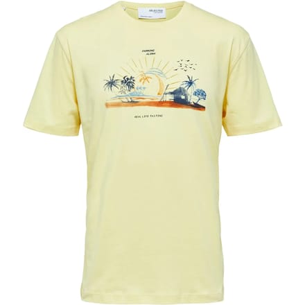 Collar-o T-shirt Selected Slhrelaxcasa
