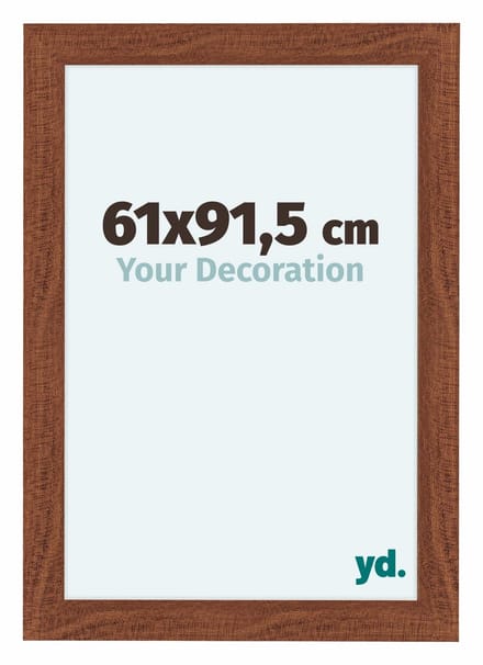 Your Decoration - Fotolijst 61x91,5 cm - MDF - Walnoot - Como