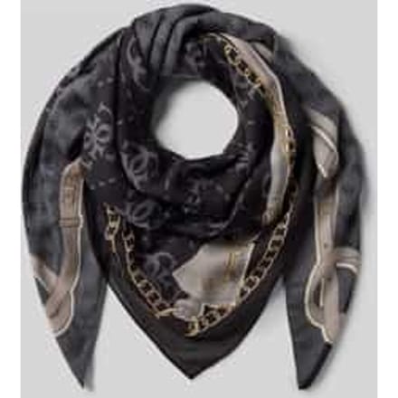 Sjaal met logodetail model 'Lindsey'