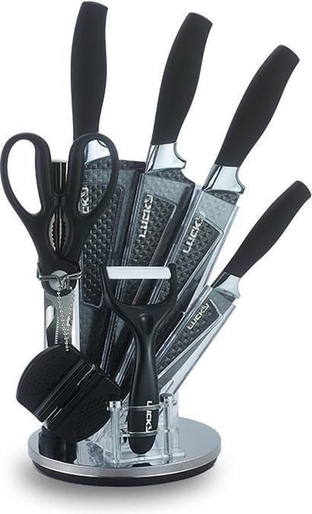 Messensets 8 Delig - Professionele messen - Anti-stick Blade