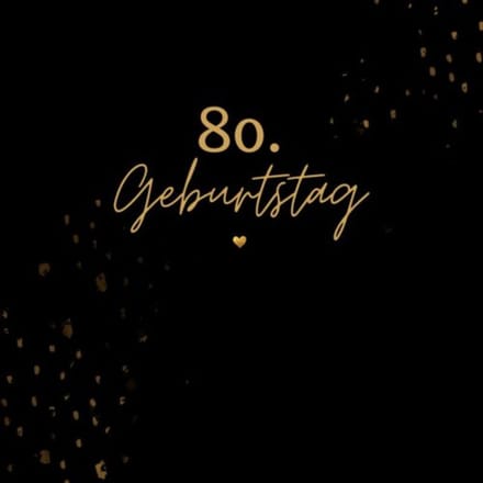 80. Geburtstag- Gästebuch Blanko - Julia S. Klein