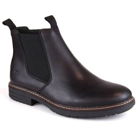 Rieker Booties 33180, Mannen, Zwart, Chelsea laarzen, maat: 42