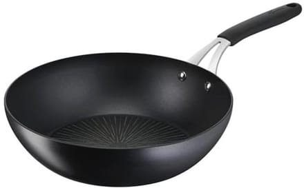 28 cm Antiaanbak Wokpan - Ideaal voor Koken en Bakken