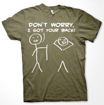 Hybris Don't Worry, I Got Your Back! T-shirt Olive