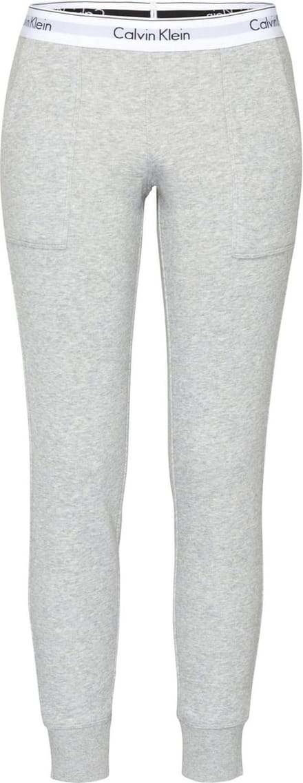 Calvin Klein Branded Sportbroek Dames - Grijs - Maat M