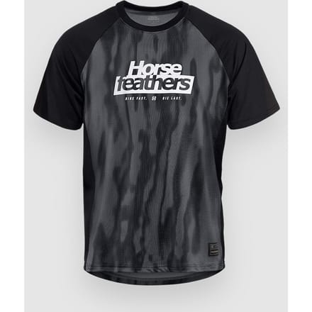 Horsefeathers Spike Fietsshirt (halftoon/zwart) - XS