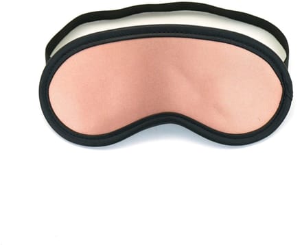 Liebe Seele - Rose Gold Memory Exclusieve Leren blinddoek Met pluche voering - Rosé Goud