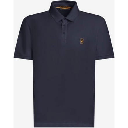 donkerblauwe man paal
