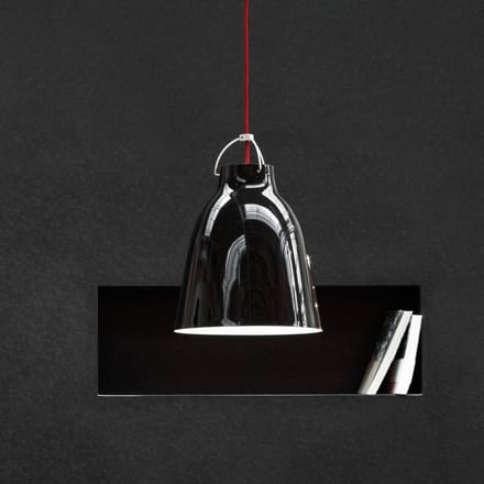 Fritz Hansen - Caravaggio hanglamp - zwart - Kabellengte 3m - P2=M
