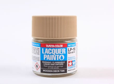 Tamiya Hobbyverf Enamel verf - LP-16 Wooden Deck - Matt - Lacquer Paint - Verf potje - 10 ml