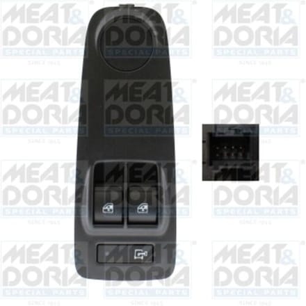 Schakelaar, raamregelaar MEAT & DORIA 26855