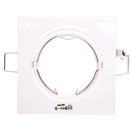 Wit armatuur | Kanlux | Kantelbaar | GU10