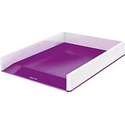 Brievenbak WOW Dual Leitz ®, wit/paars