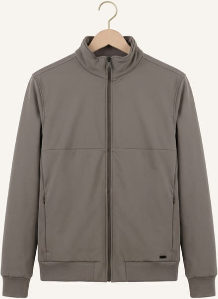 Gentiluomo Jacket Material Mix Jassen Heren - Taupe - Maat L