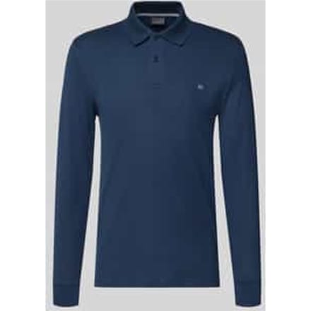 Poloshirt met labelstitching