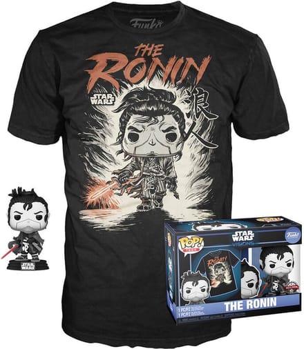 Funko Pop! Star Wars Visions - The Ronin size M (maat Large) Exclusive Rare grail special edition