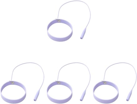 Pincet Houder - Polsbandje Tool - Wimper Styling - Ergonomisch Ontwerp - 4 Stuks - Paars