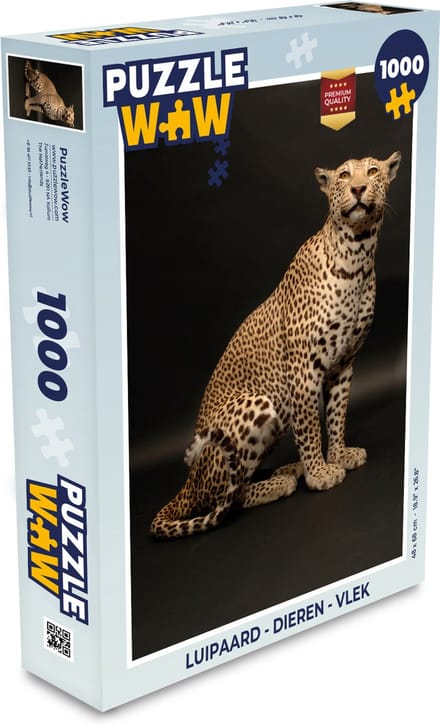 Puzzel Luipaard - Dieren - Vlek - Legpuzzel - Puzzel 1000 stukjes volwassenen