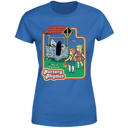 My Favorite Nursery Rhymes Women's T-Shirt - Blue - S - Blue