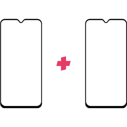 DuoPack: Xiaomi Redmi Note 8 screenprotector gehard glas Edge to Edge