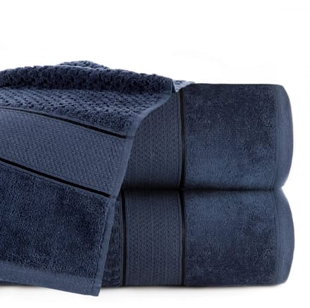 Badhanddoek Jessi Katoen 50x90cm 500g/m² - Navy Blauw