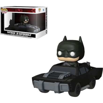 Funko Batman Verzamelfiguur DC Comics POP! Rides Super Deluxe Batman In Batmobile 15 cm Zwart