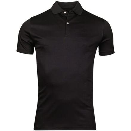Thomas Maine Polo Soft Liquid Cotton Solid Color Navy / male