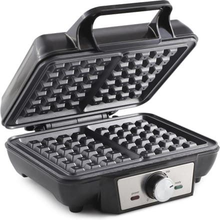 Tomado TWM2301S - Wafelijzer - Wafelmaker - 2 wafels - 23 x 17 cm - PFAS vrij - RVS