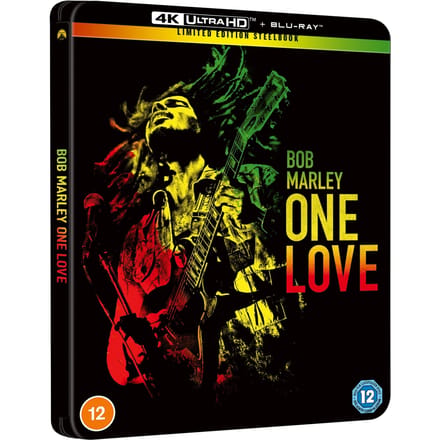 Bob Marley: One Love 4K Ultra HD SteelBook (Includes Blu-ray)