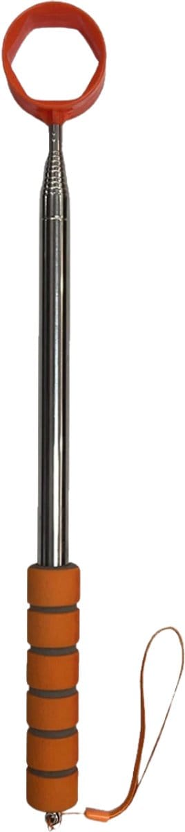 Nivard Golfbalhengel - Golfhengel - Uitschuifbaar - Ball Retriever - Golf Accessoires - Oranje