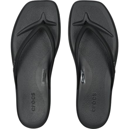 Crocs Miami Slippers en Sandalen Dames - Zwart - Maat 42-43 - Plastic