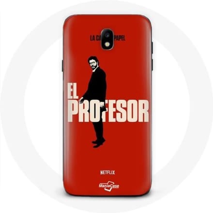 Coque Samsung Galaxy J3 2017 La Casa De Papel El professor tekening