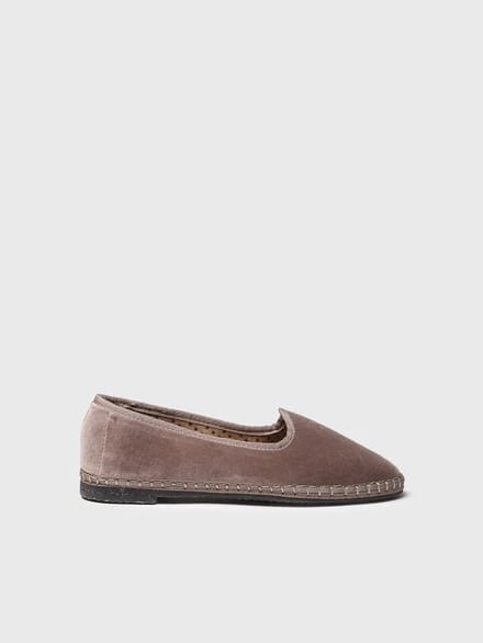 Dames Mary Janes van fluweel | CINTIA