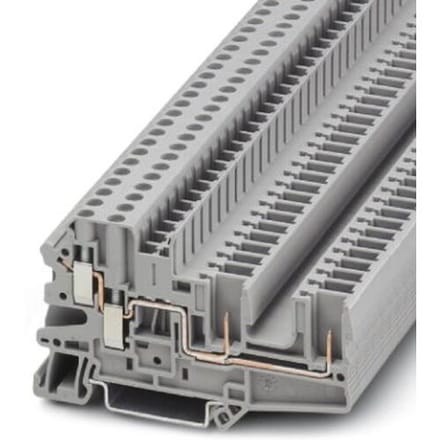 Phoenix Contact 3060296 Doorgangsklem 6.2 mm Schroeven Grijs 50 stuk(s)