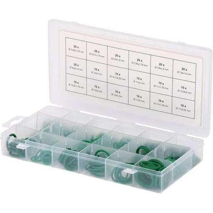 Assortiment O-ringen voor klimaat, HNBR, 270-delig KS Tools 970.0340