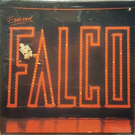 LP Plaat FALCO  Emotional 9255221 SIRE 1986 US Rock Gebruikt brown