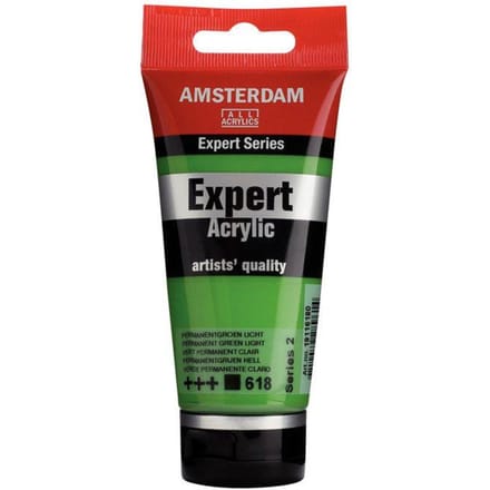 Amsterdam Expert Series Acrylverf - 75 ml - Permanentgroen Licht 618   8712079289614   Verf