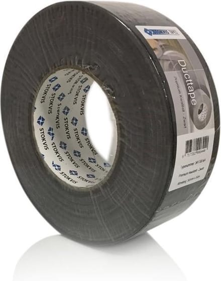 Ducttape Premium 341700 Zwart 75Mmx50M