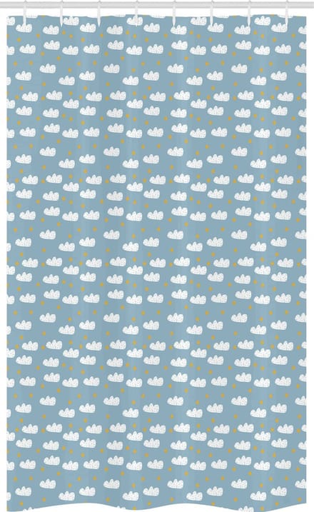 ABAKUHAUS douchegordijn – blauwe hemel – 120x180 cm – polyester