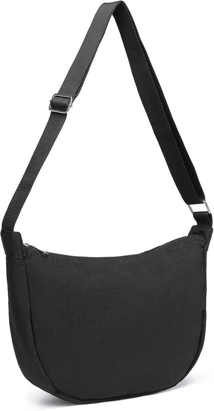 Dames Halve Maan Tas Waterdicht Nylon Schoudertas Casual Borsttasje