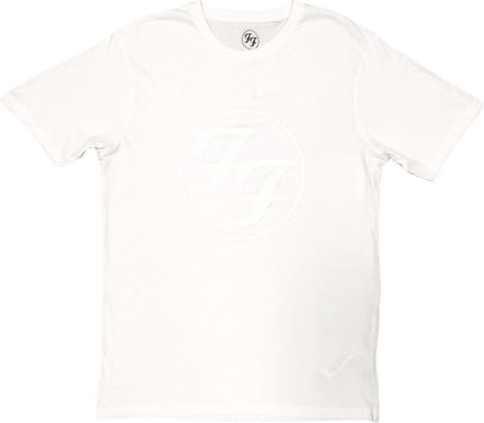 Foo Fighters - FF Logo Heren T-shirt - S - Wit