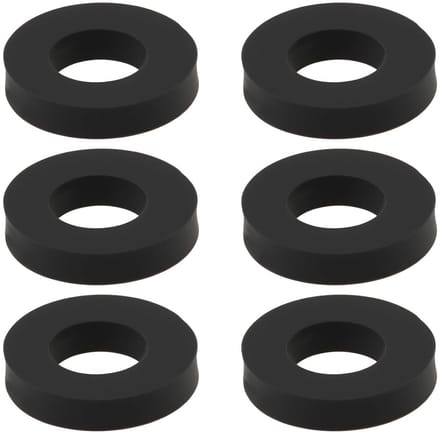 Dailygoods - 6 Stuks Vervangende Ringen voor Golfclub Hoofd